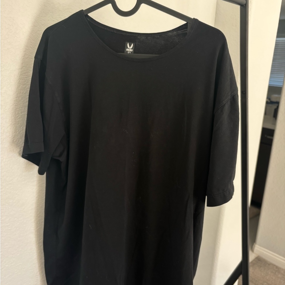 ASRV Black Short Sleeve Men's Tee